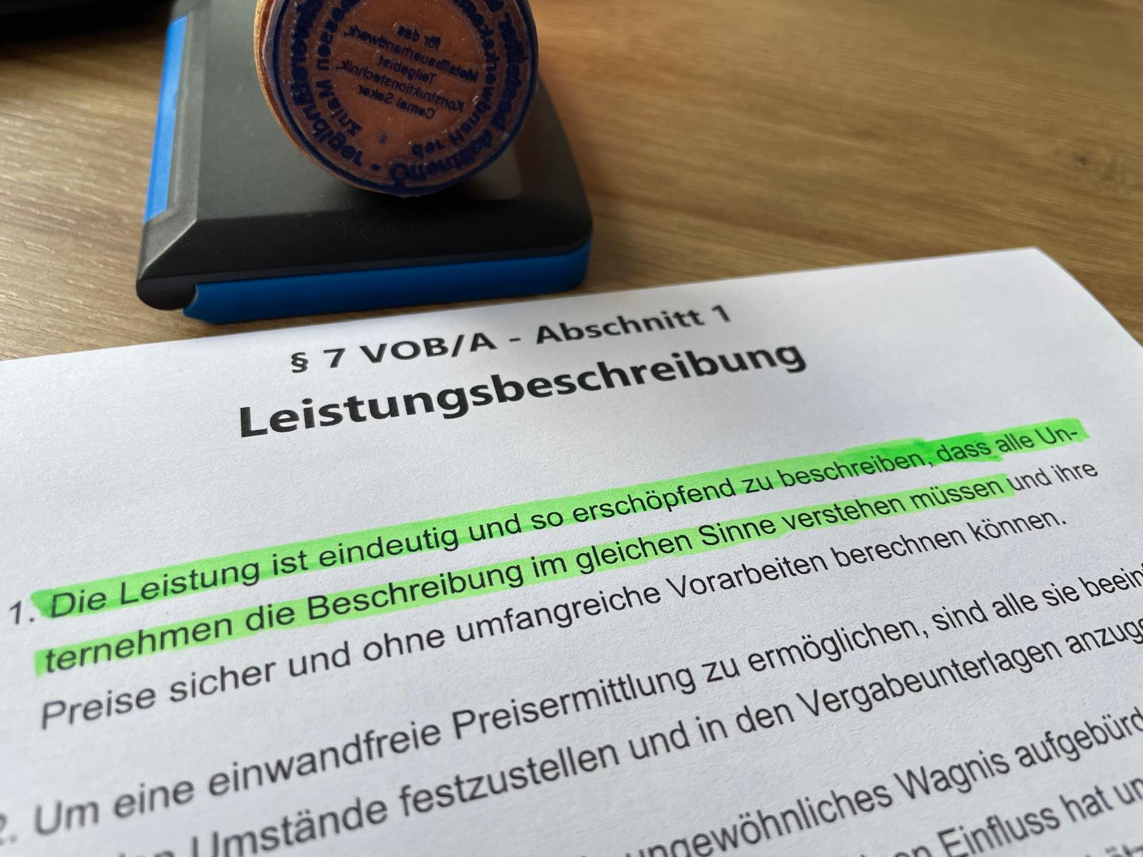 Beratung, Ausschreibungsprüfung und Vertragsanalyse