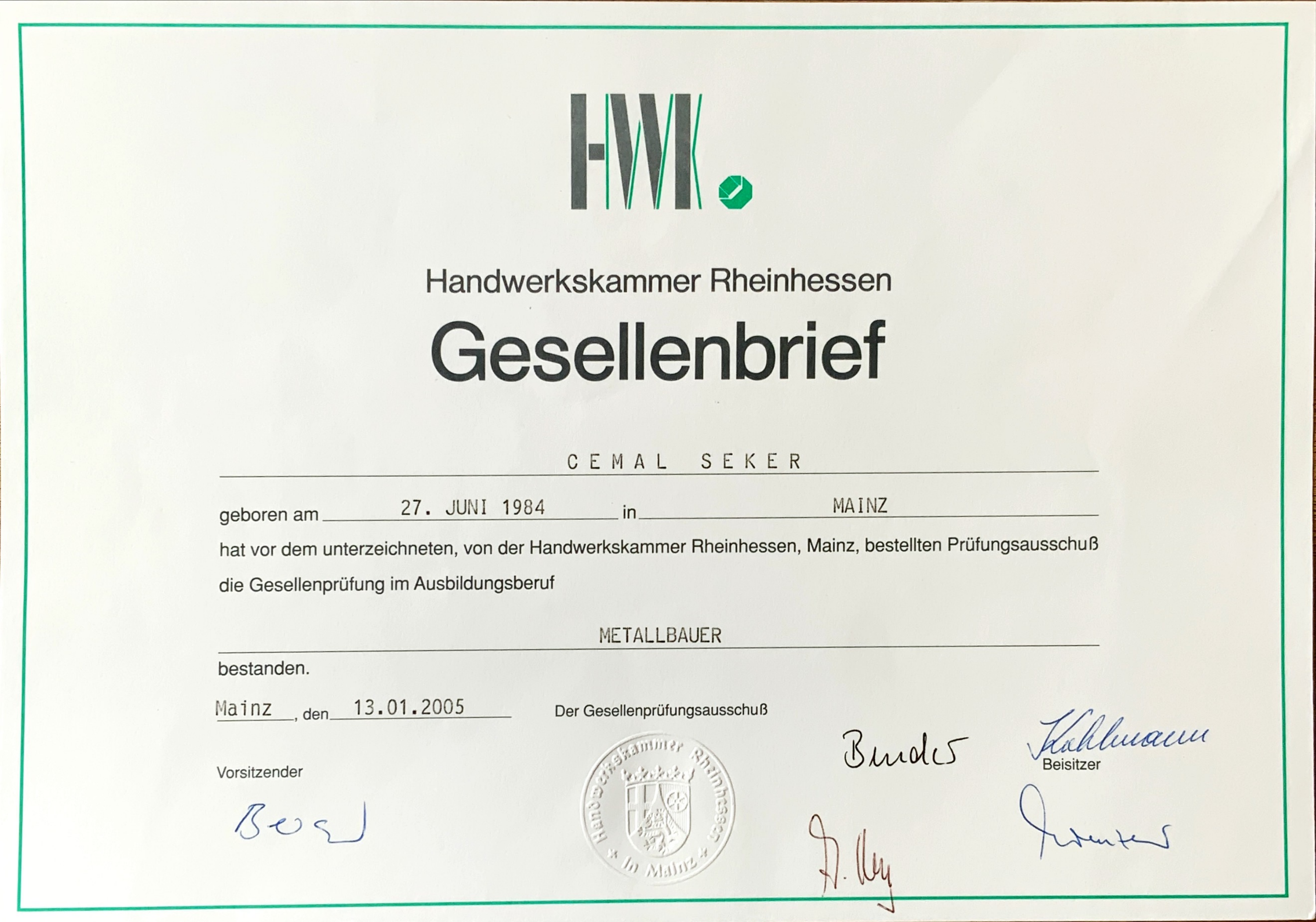 01 Gesellenbrief