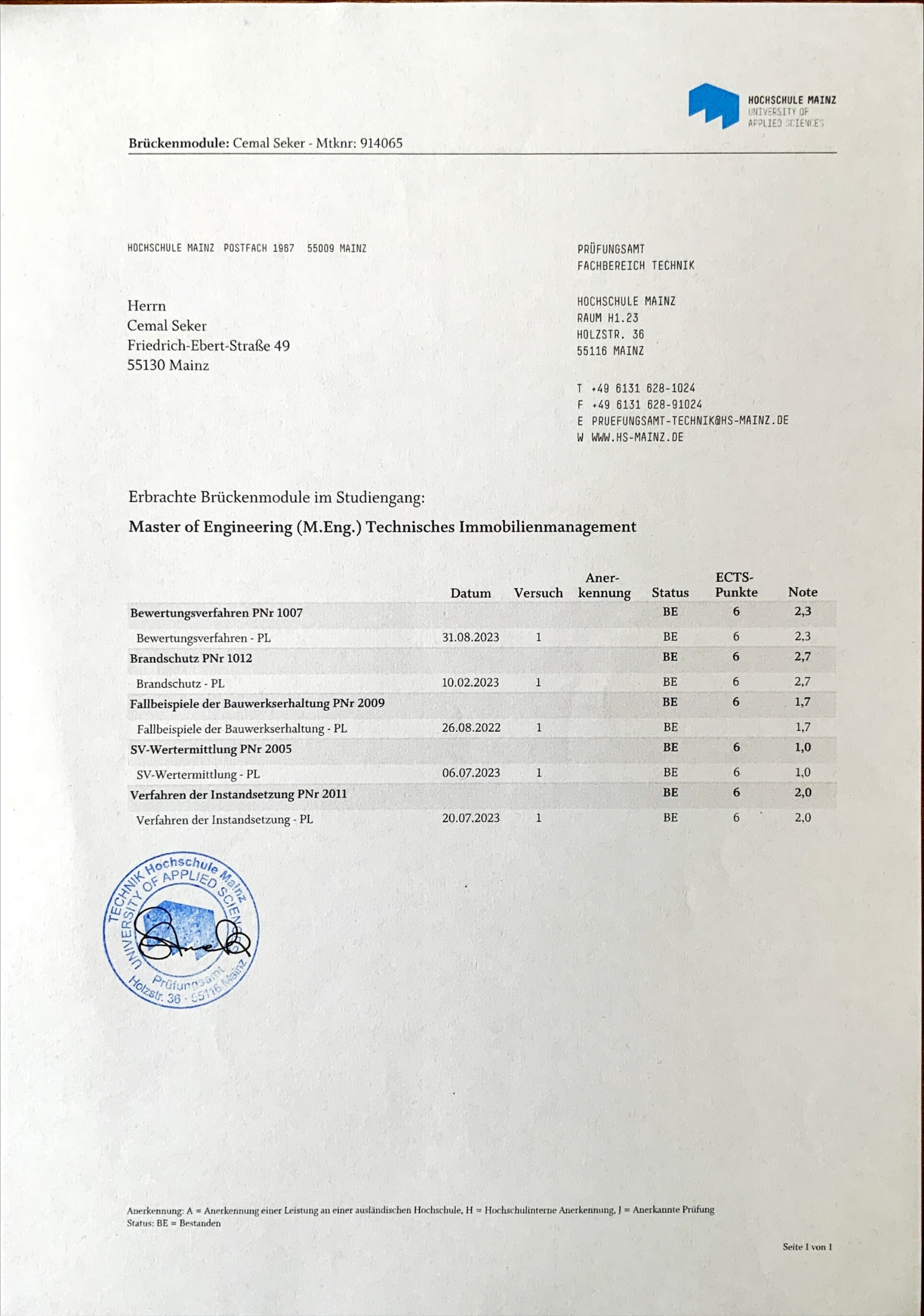 11 Brueckenmodule